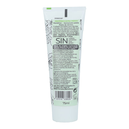 Pack PROMO 2 uds Dentífrico Menta y Equinácea Bio Sin Flúor NaturaBio 75 ml