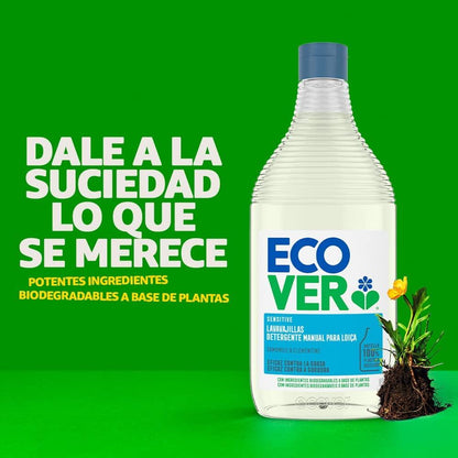 Lavavajillas Desengrasante de Manzanilla y Clementina Ecover 450 ml