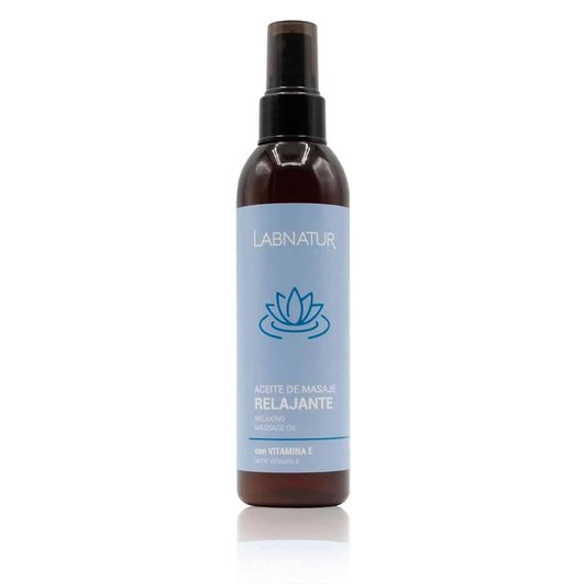 Aceite de Masaje Relajante Labnatur 200 ml | Lavanda, Mejorana y Petit Grain | Calma, Hidratación y Bienestar | Vegano_0
