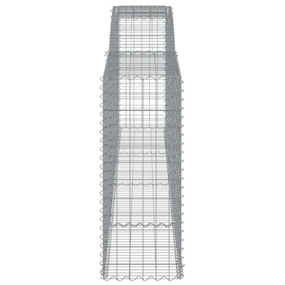 Cestas Gaviones 10 Uds Forma De Arco Hierro 400x50x120/140 Cm_4