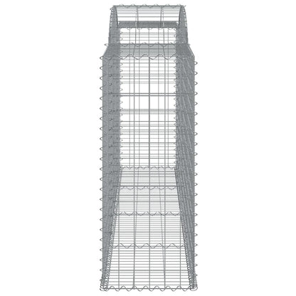 Cestas Gaviones 10 Uds Forma De Arco Hierro 300x50x120/140 Cm_4