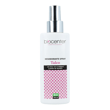 Desodorante Ecológico Spray Talco Biocenter 100 ml