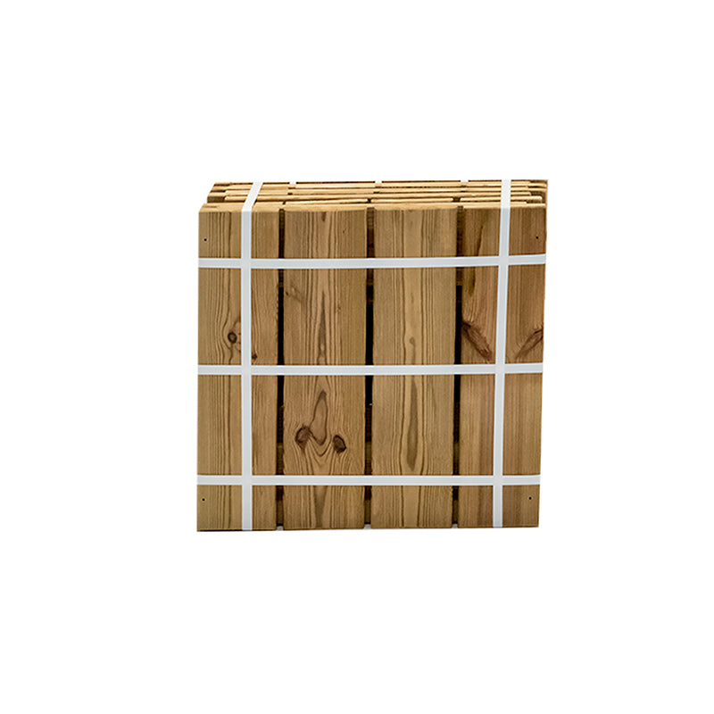 Jardinera De Madera Para Exterior Atrium Hortalia 40x40x40 Cm_3