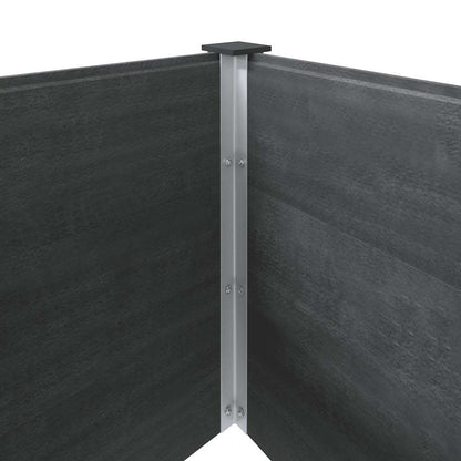 Arriate Elevado De Jardín Wpc Gris 200x50x91 Cm_5