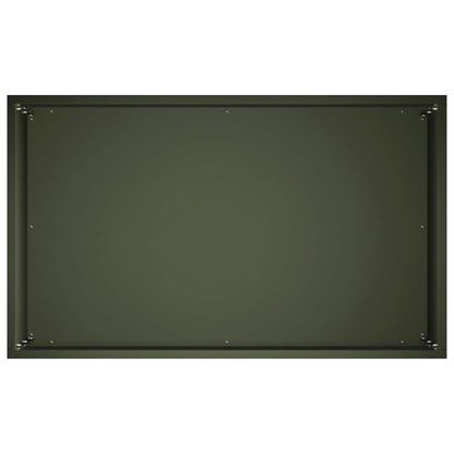 Macetero De Jardín 2 Uds. Verde Oliva 50 X 30 X 40 Cm_4