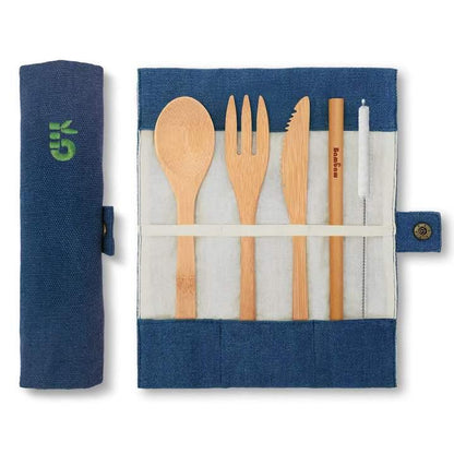 Set de cubiertos funda