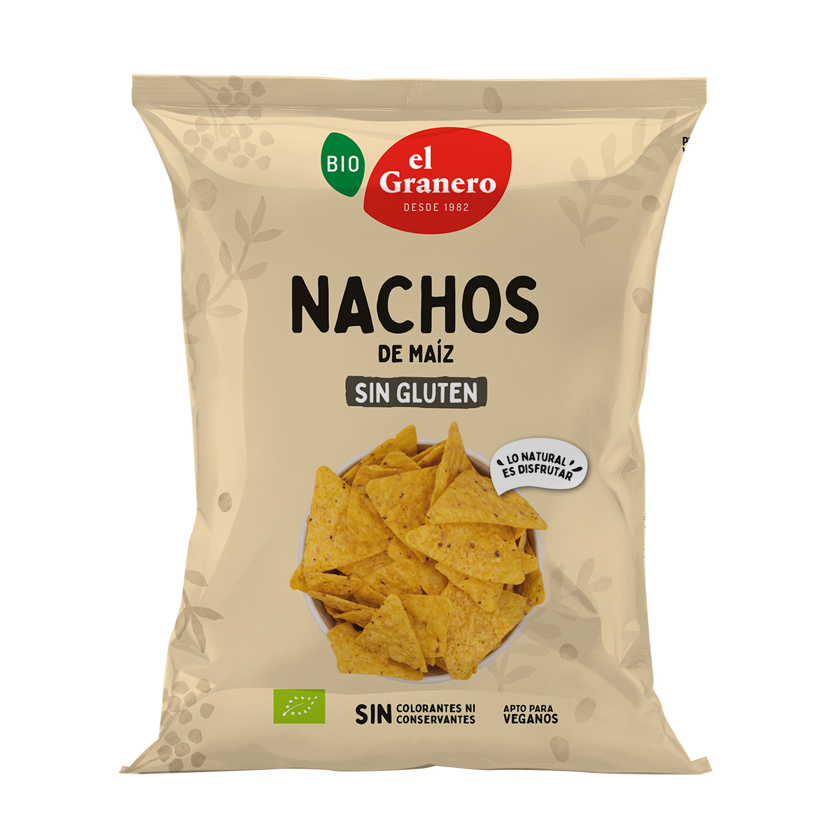 Nachos BIO El Granero, 125 g