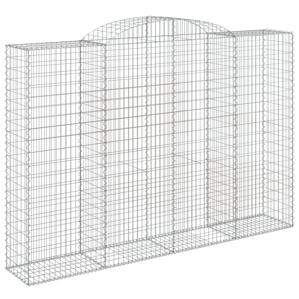 Cestas De Gaviones 10 Uds Forma De Arco Hierro 300x50x200/220cm_2