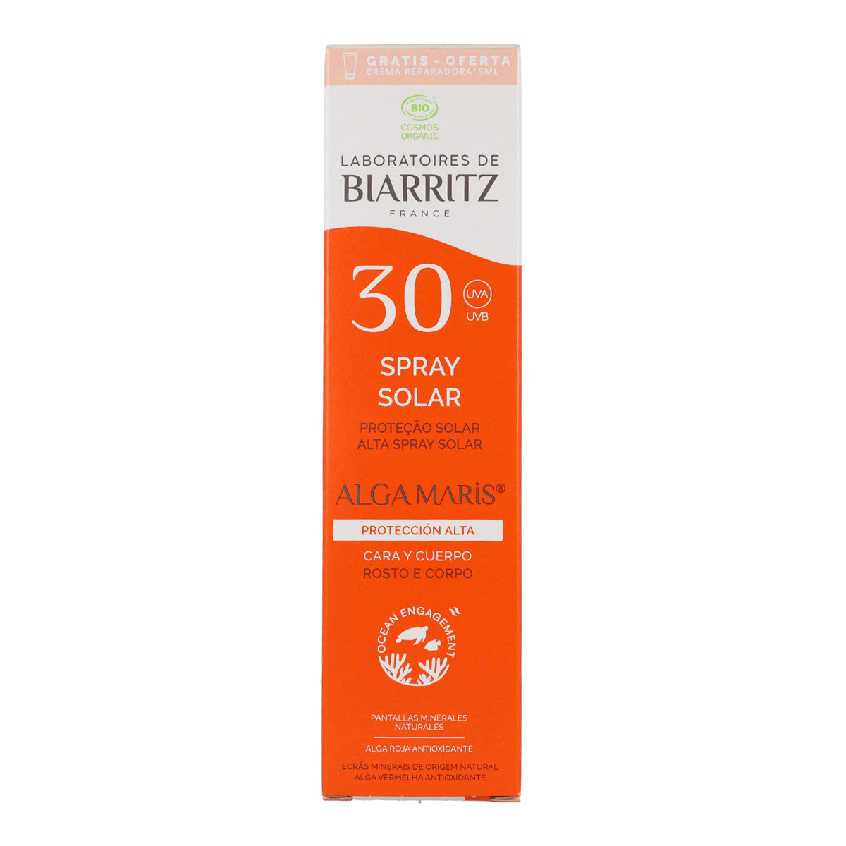 Spray solar cara & cuerpo SPF 30 Algas Maris 100 ml
