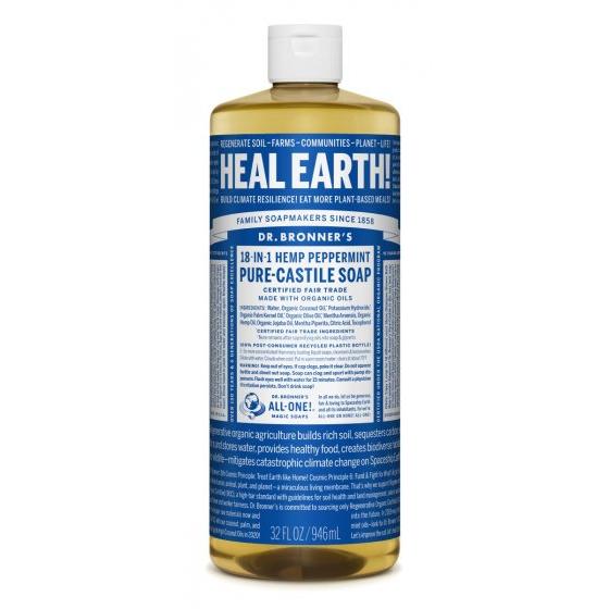 Jabón líquido Menta Dr. Bronners  945 ml