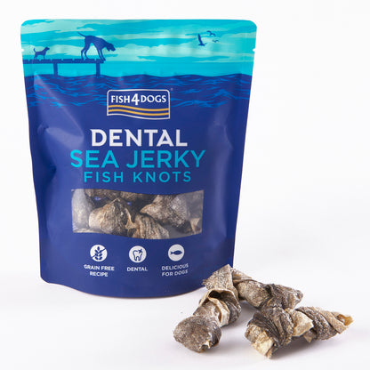 Fish4dogs Snack Dental Para Perro – Fish Knots 100 G (pack De 10)_0