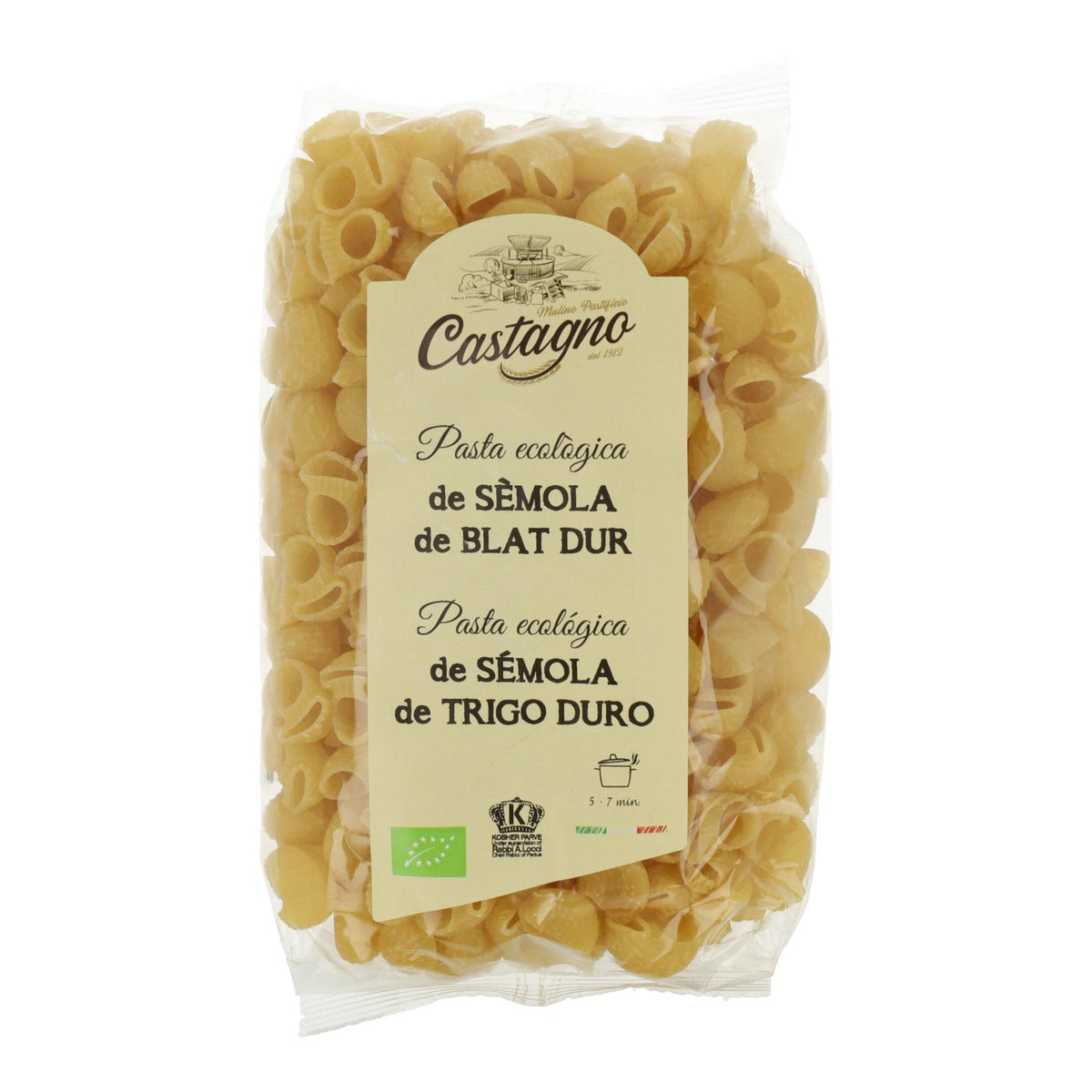 Galets Trigo Duro ECO Castagno 500 g