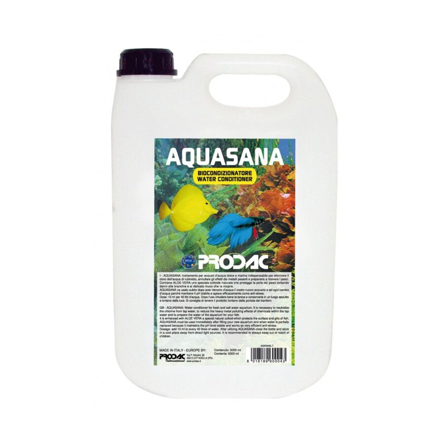 Prodac Tratamiento Aguas De Acuario Aquasana 5 Lt_0