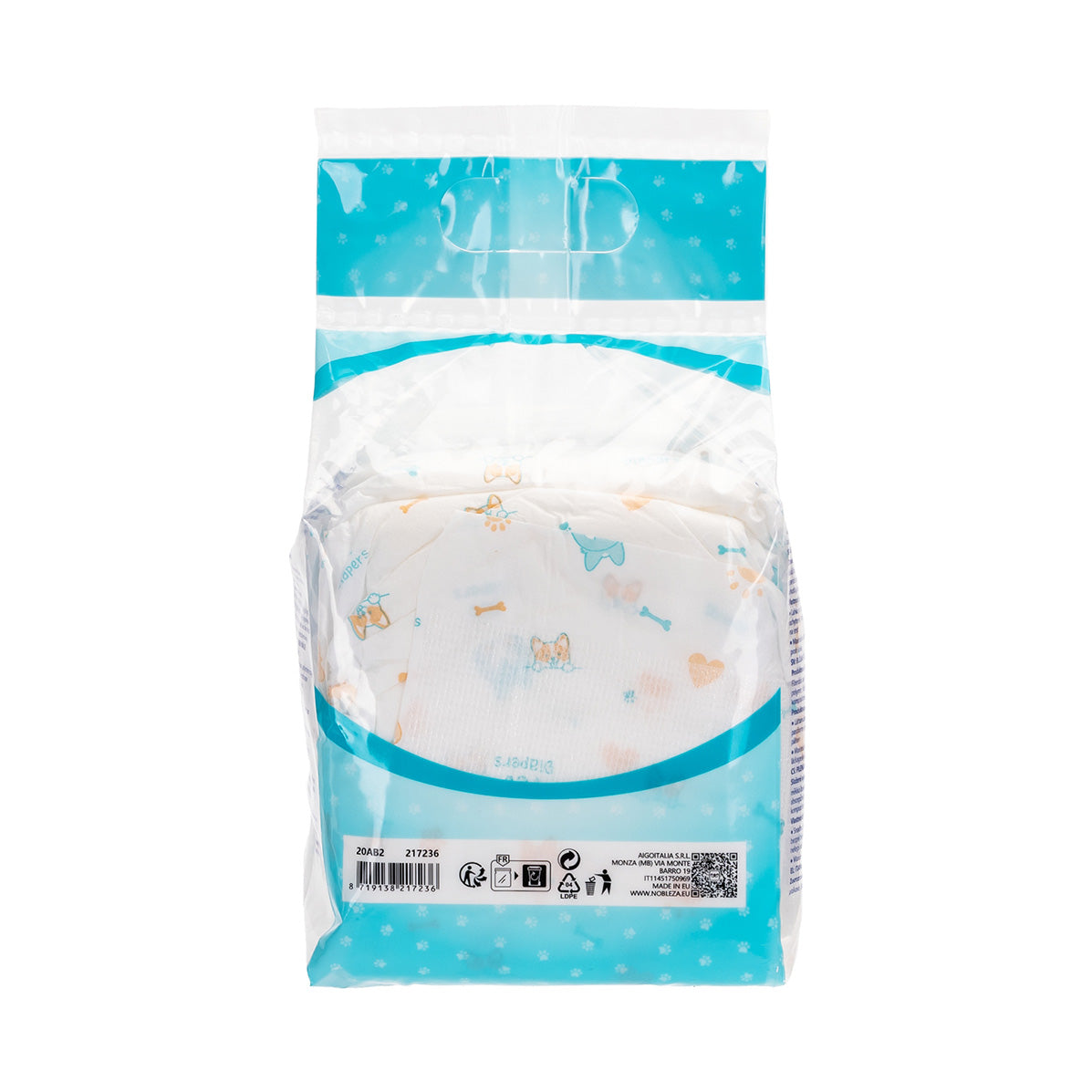 Pañales para perro Macho XL Nobleza 10 ud