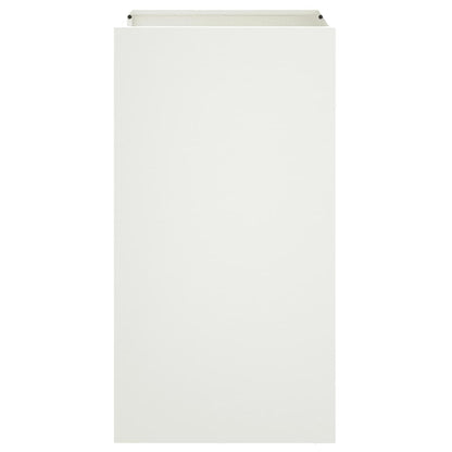 Jardinera Acero Blanco 42x38x75 Cm_3