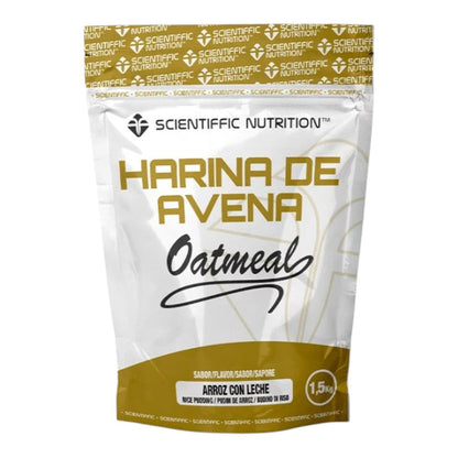 Harina De Avena Integral Micronizada 1.5 Kg Choco - Caramelo_1