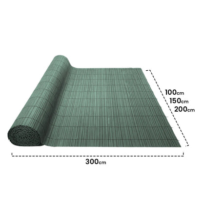 Cañizo Pvc Doble Cara 20 Mm Surfcane 20 Mm 1x3 Verde Nortene_1