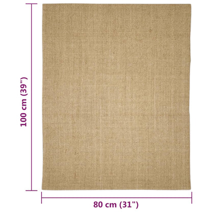 Alfombra De Sisal Para Rascador 80x100 Cm_5