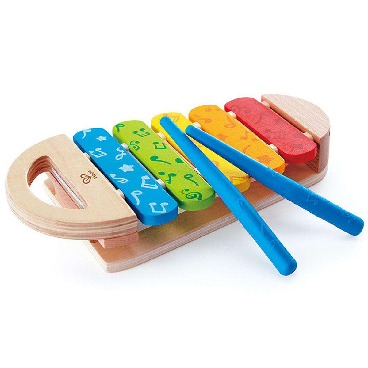 Xilófono Rainbow Xylophone Hape_5