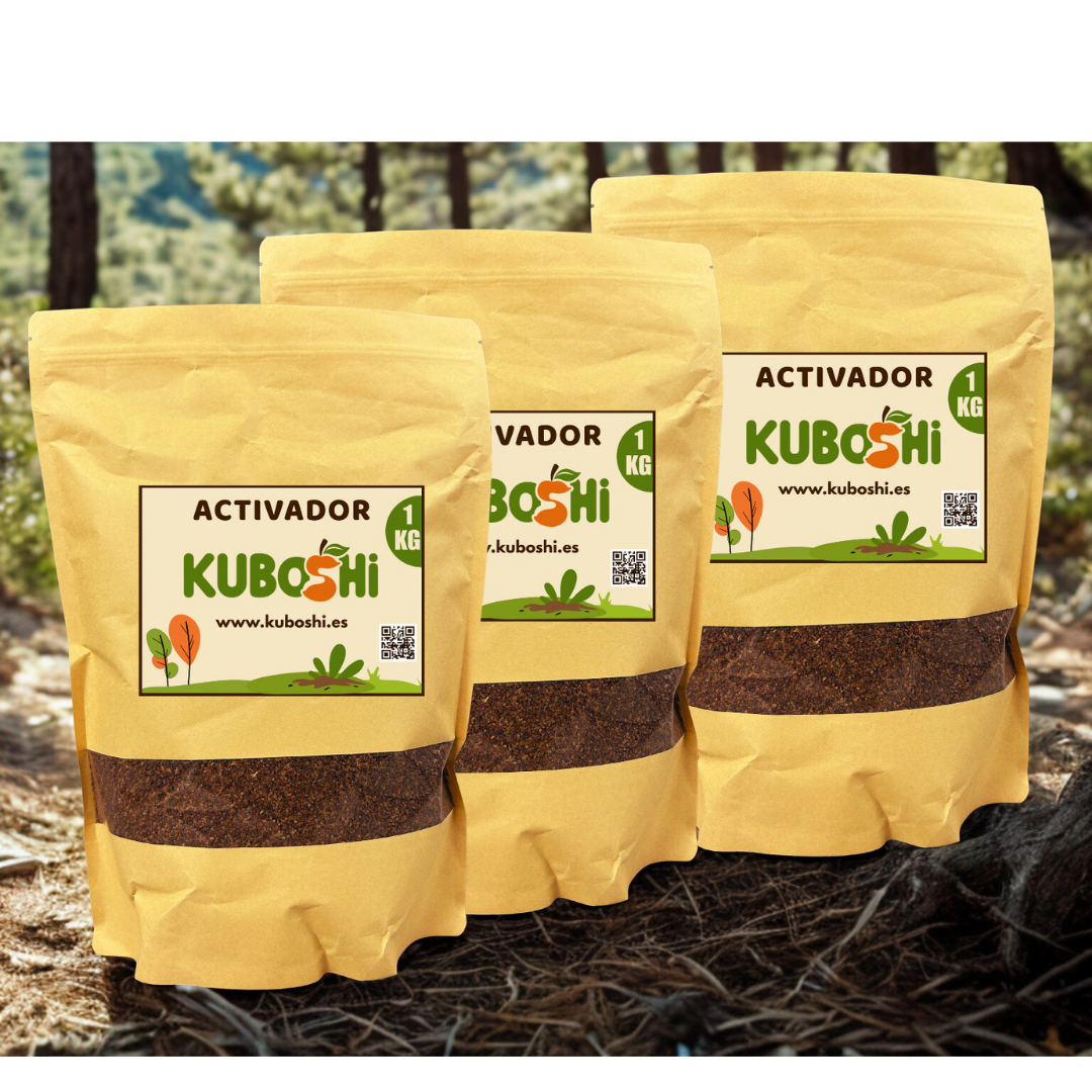 Kuboshi 3 kg: Activador De Compostaje Bokashi_1