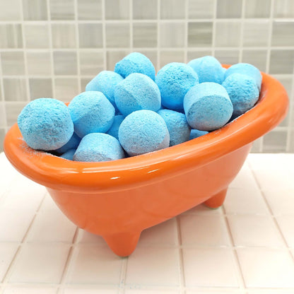 Tarro 7 Mini Bombas Efervescentes Para Manicura Y Pedicura - Ablandan Durezas, Uñas Y Cutículas - Aroma Talco_5