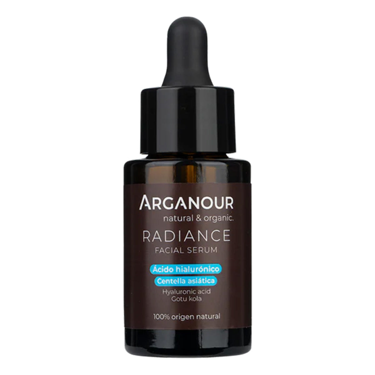 Serum facial Radiance Ácido hialuronico y centella asiática Arganour 30ml