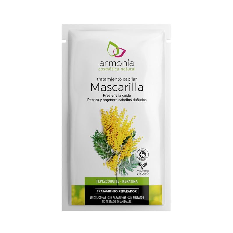 Mascarilla capilar Tepezcohuite Armonía Cosmética natural 15 g
