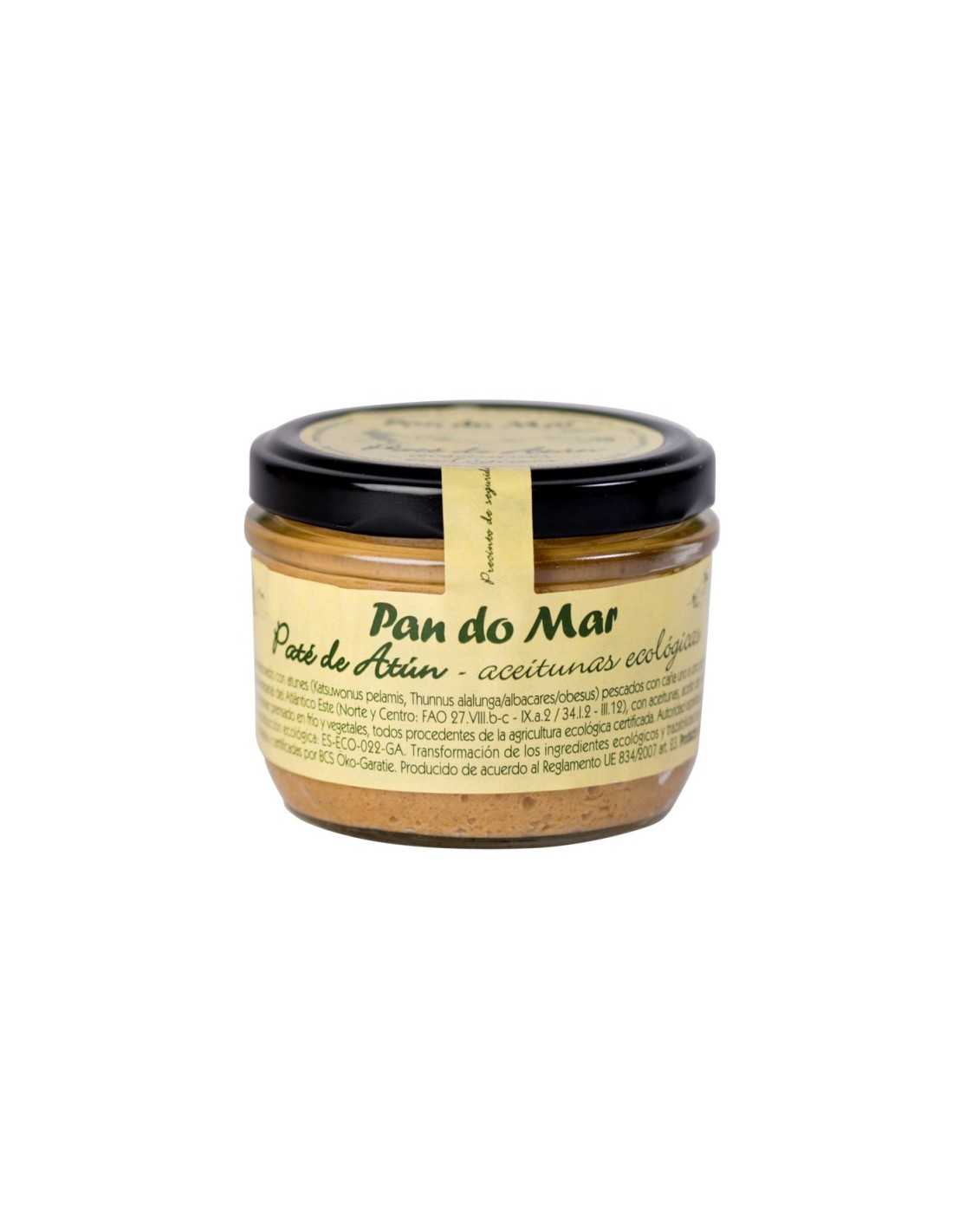Paté De Atún Con Aceitunas Bio - Pan Do Mar_0