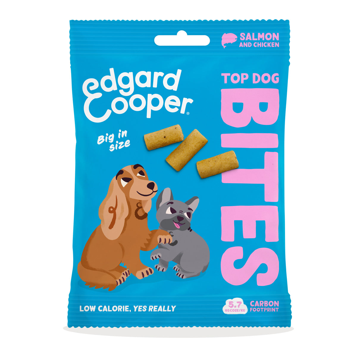 Bocaditos grandes de Salmón Edgard Cooper 50 g
