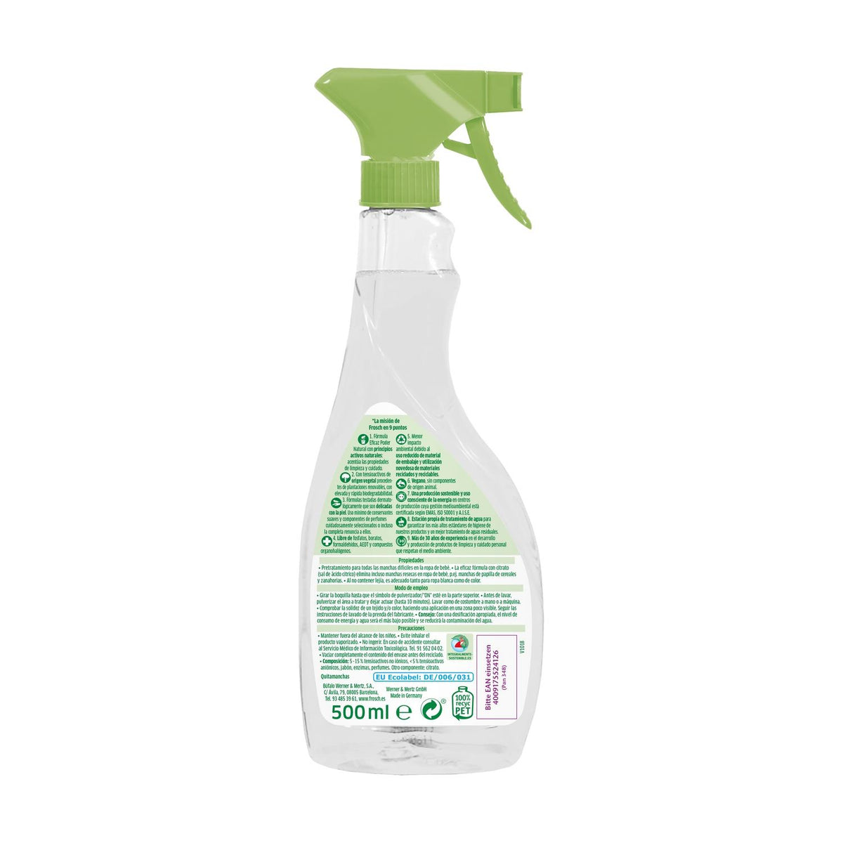 Baby quitamanchas Frosch 500 ml