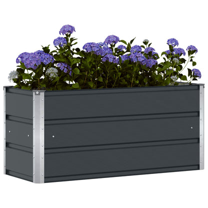 Jardinera Antracita 100 X 40 X 45 Cm Acero_2