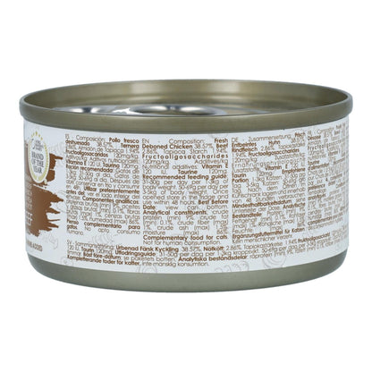 Kit Cat Lata Gravy - Pollo &amp; Ternera 70 g Comida húmeda para gatos en salsa