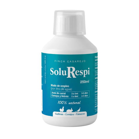 Solurespi 1l - Solución Líquida Mentolada Para Gallinas - Apoyo Nutricional En El Resfriado De Las Aves - 100% Natural_0