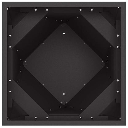 Jardinera Negro 30 X 30 X 75 Cm Acero_5