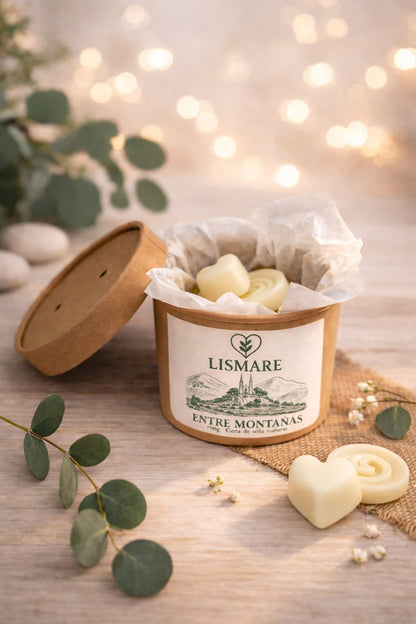 Pack Aromático Natural - Quemador Buda + Wax Melts "entre Montañas" + 6 Velas De Té - Lismare_1