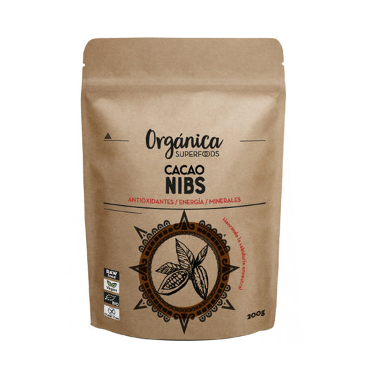 Cacao Nibs Bio Raw De Perú 200g - Orgánica Superfoods_0