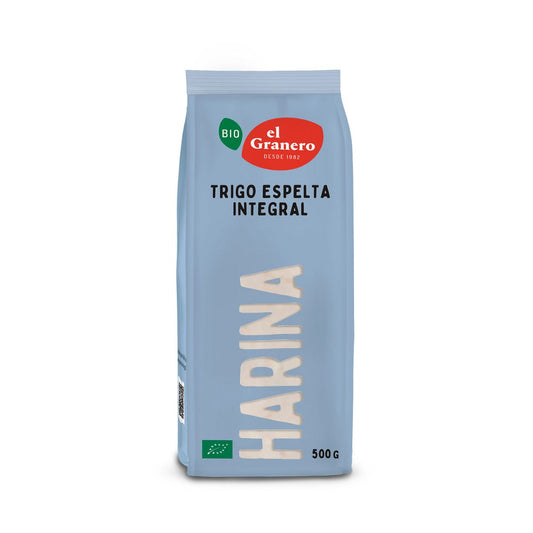 Harina de Trigo Espelta Integral Bio El Granero 500 g