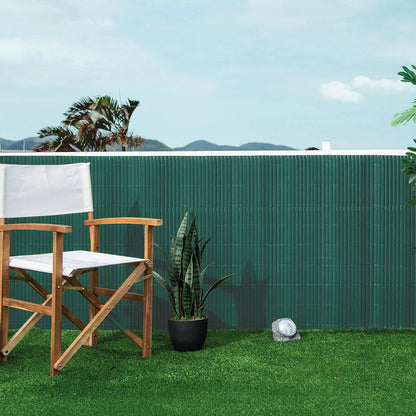 Pack Instalación Cañizo Pvc Lite 9 Metros Verde 1x3 M_2