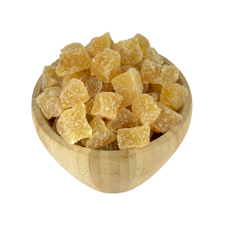 Jengibre Confitado Ecológico Granel 0,5 Kg_0