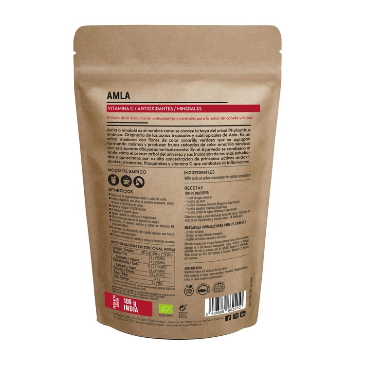 Amla Bio 1kg - Orgánica Superfoods_1