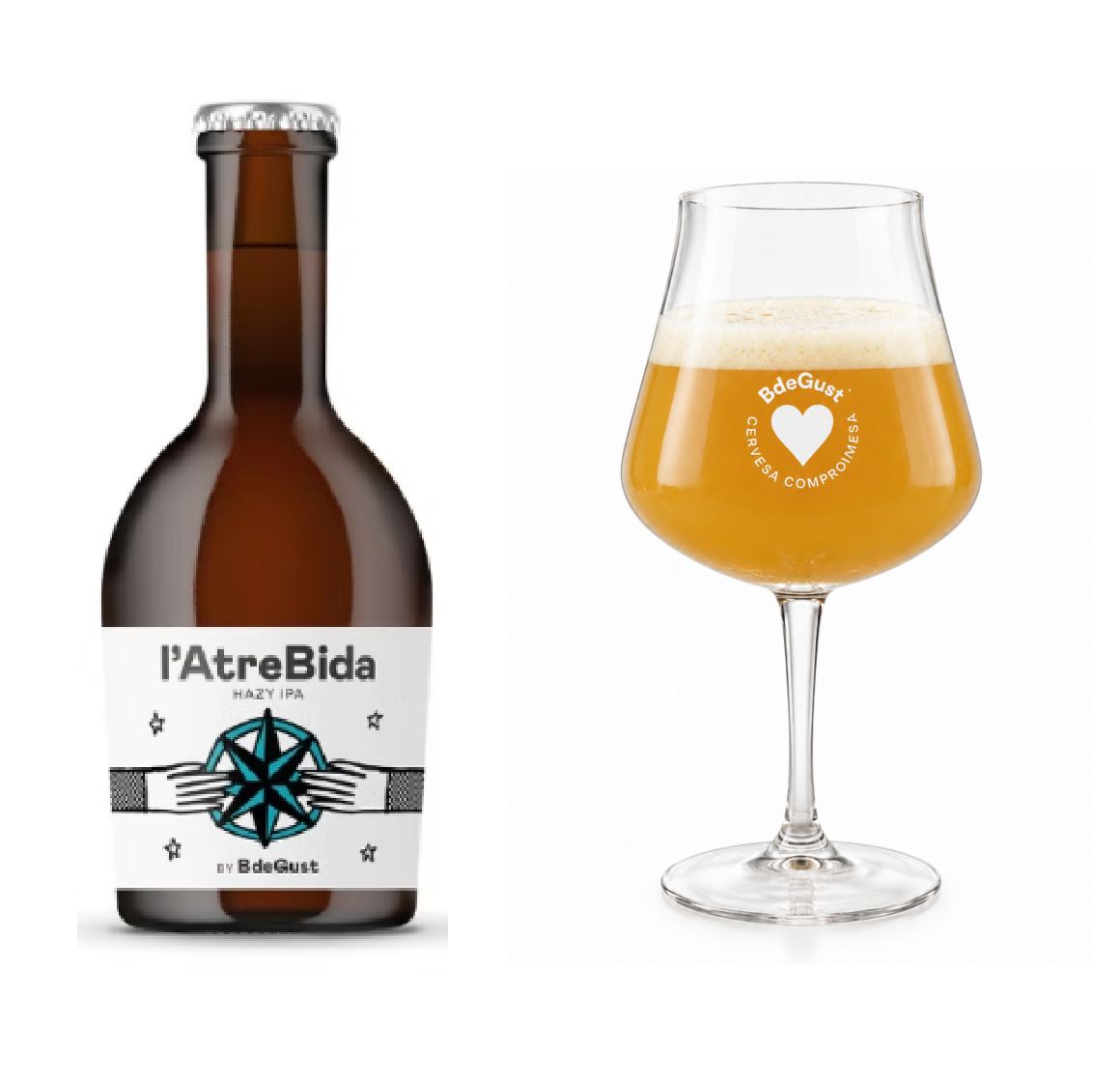 Cerveza Atrebida Hazy Ipa 35cl Pack 9 Unidades_1