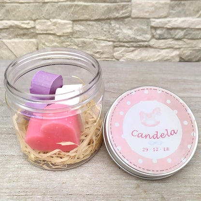 100 Jabones Aromáticos Con Forma De Corazón - Detalle Para Invitados De Eventos - Jabón Glicerina Con Aroma A Rosas_5