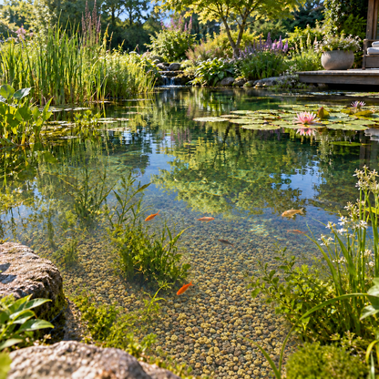 Pond Care - Set Mantenimiento Hasta 20.000l - Algas Lodo Y Turbidez_1