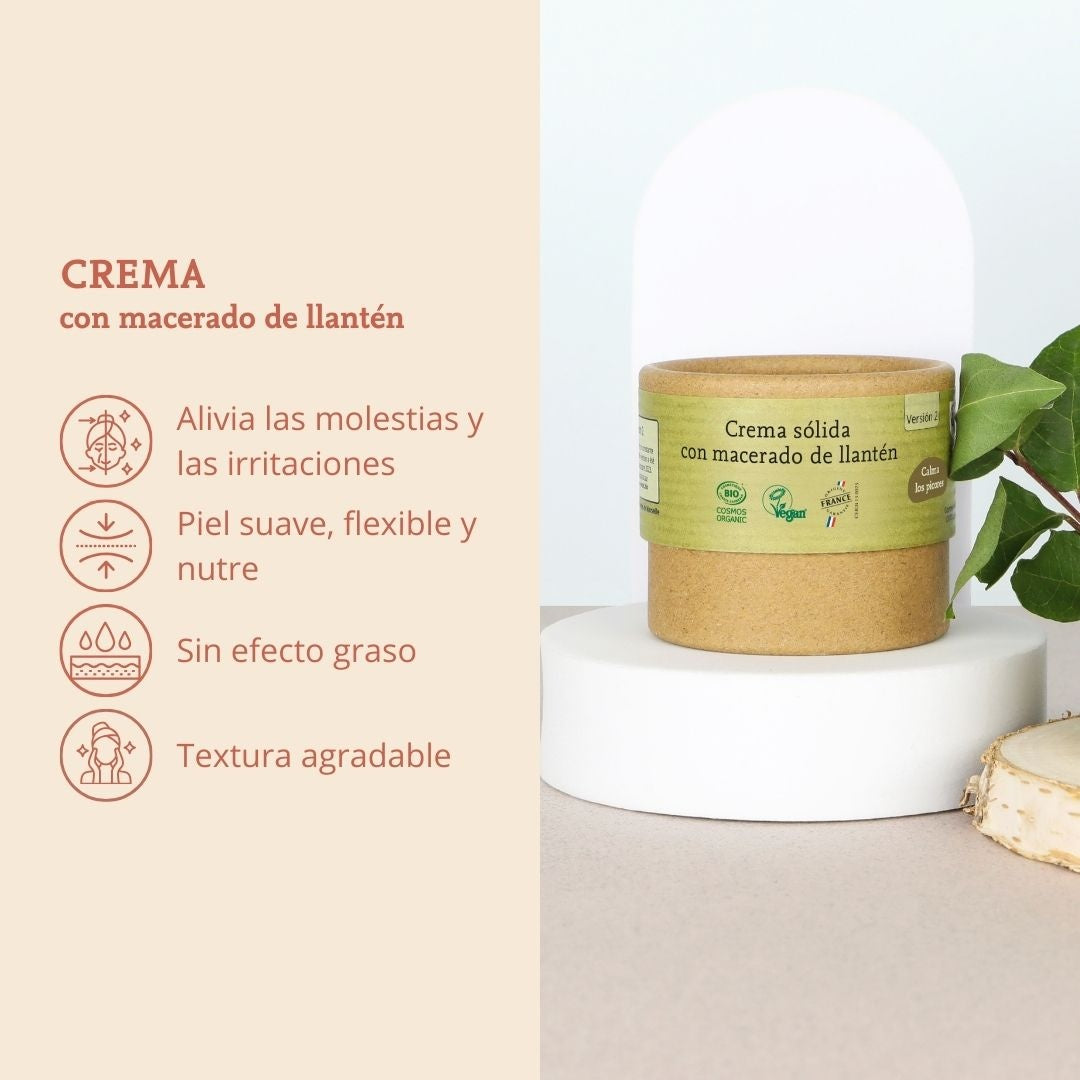Crema sólida con macerado de llantén Comme Avant 50 g