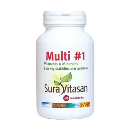 Multi #1Vitaminas &amp; Minerales 60 Comp  Sura Vitasan