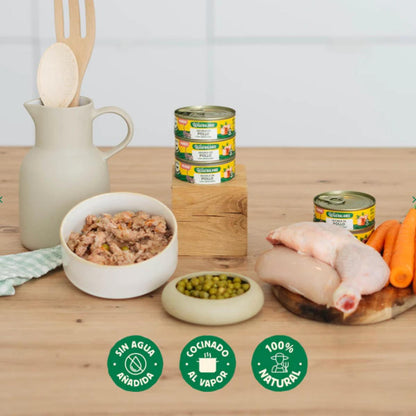 Lata completa Cazuela de Pollo para Gatos Wild Balance 80 g