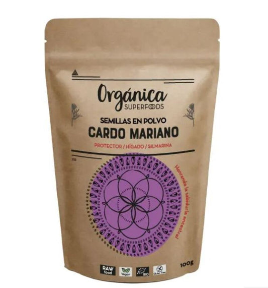 Semillas De Cardo Mariano Bio En Polvo 1kg - Orgánica Superfoods_0