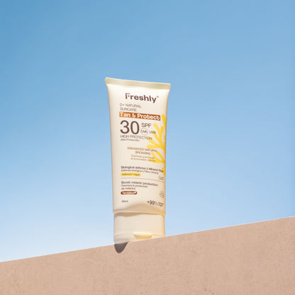 D+ Natural Suncare Tan &amp; Protect SPF30 100 ml