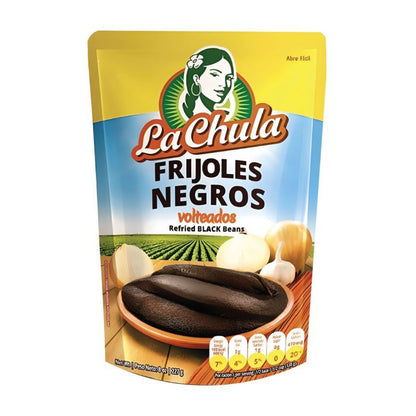 Frijol Negro Volteado La Chula 395 g
