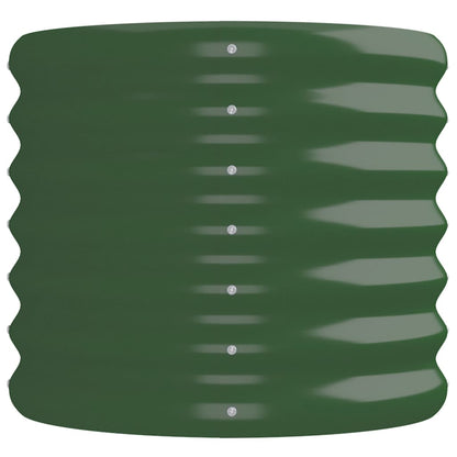 Jardinera Arriate Acero Galvanizado Verde 224x40x36 Cm_3